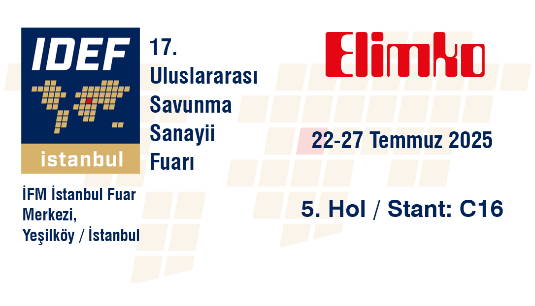 Elimko IDEF 2025 Fuarı'nda